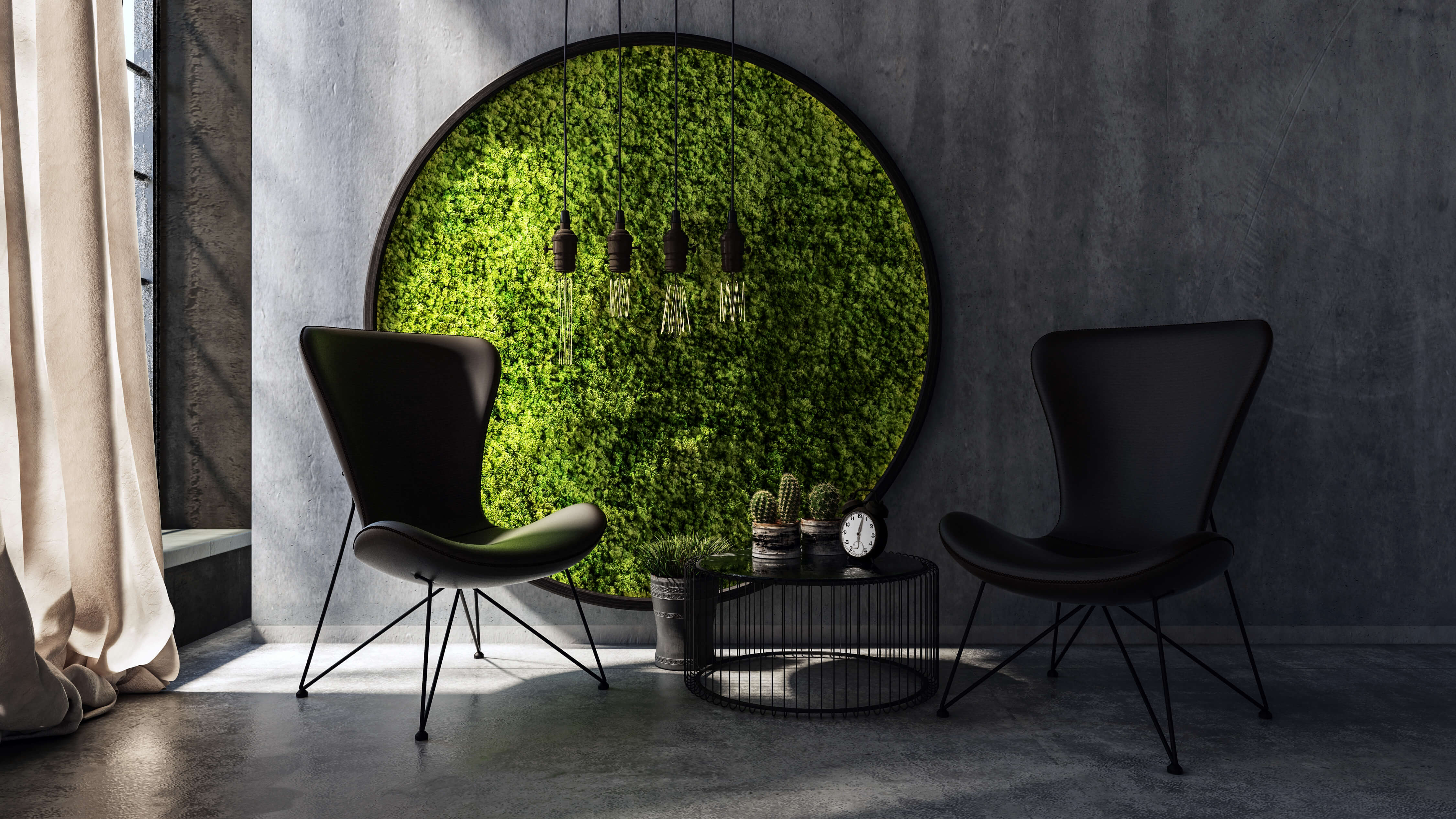 Moss: indoor nature at no additional maintenance